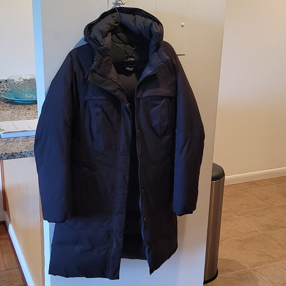 Black womens North Face winter Jacket size M